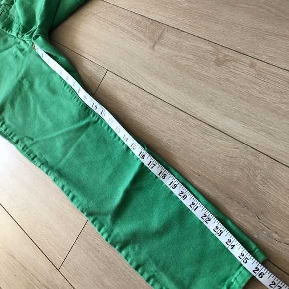Talbots Curvy Ankle Pants in Green Size 4P - Picture 10 of 11